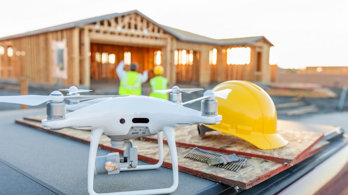 Acompanhamento de obra com drone